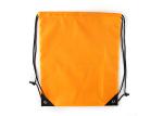 Basic Promotion Reusable Polyester Custom Drawstring Backpack PP Rope Handle