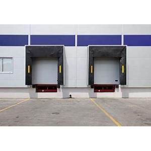Buy cheap Mechanical Loading Dock Shelters Retractable Galvanized Steel Frame product
