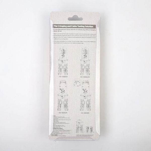 Wire Stripper Network Crimping Tool Stainless Steel Modular Plug Crimping Tool