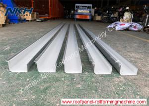 China Durable  YX123 Water Gutter Roll Forming Machine on sale