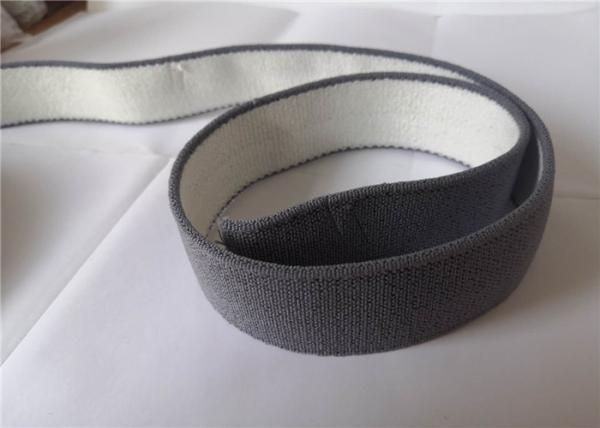 Quality Grey 4mm Polyester Elastic Webbing Tape for sale