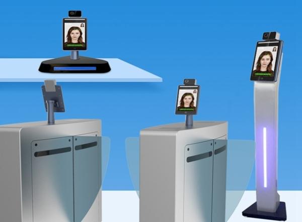 Quality WiFi Non Contact Face Thermal Scanner / Face Recognition Temperature Measurement System for sale