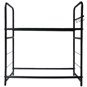 China Height 1250mm Length 1180mm Tire Storage Rack With Hooks on sale