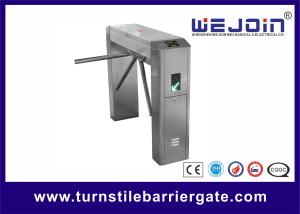 Buy cheap Pedestrian Gate Access Control Systems Tripod Turnstile Gate Full Auto Bridge Type product