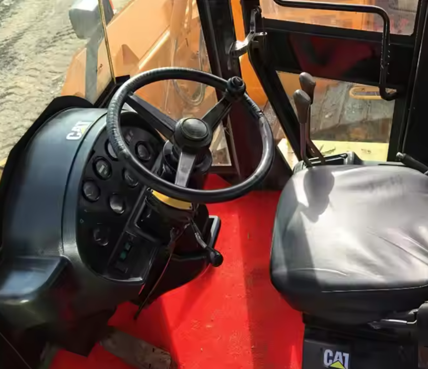 Second Hand Front Loader Cat950h Used Engineering Loader Yellow Colour Road Building