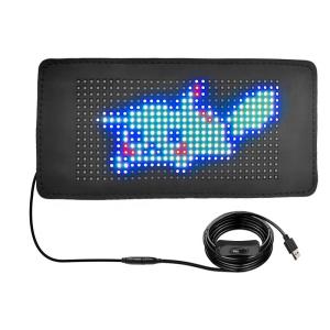 Buy cheap High View Angle Flexible LED Light Display Panel for Car Window Sign Smart APP Control product