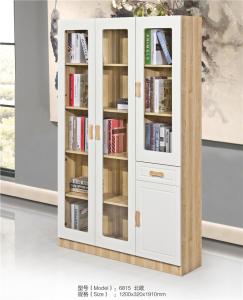 China High Capacity Nordic Bookcase Sturdy Durable Harmonious Space Atmosphere on sale