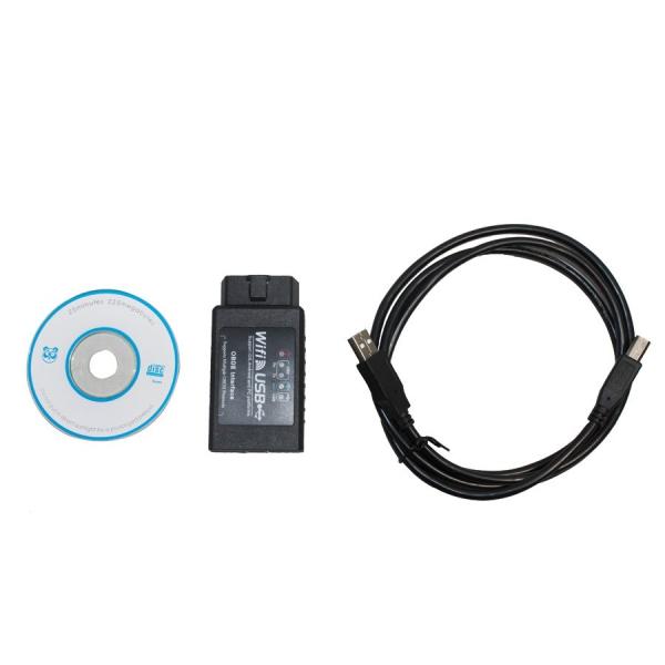 Quality 12V WIFI327 WIFI / USB OBD2 EOBD ELM327 Bluetooth Device for sale