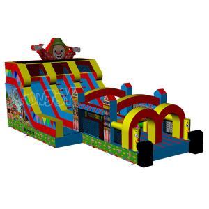 China EN14960 0.55mm Plato Inflatable 5K Obstacles Running Race on sale