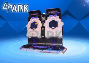 1 - 2 Players Dance Cubic Arcade Game Machine For Auto Show / Club
