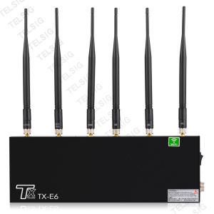 Buy cheap 6 Channel Cell Phone Signal Jammer Desktop RF Signal Isolator Built in Cooling Fans product
