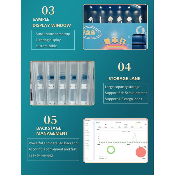 Medal Vending Machine For Medallion Dispenser Expending Souvenir Penny Vending Machine OEM