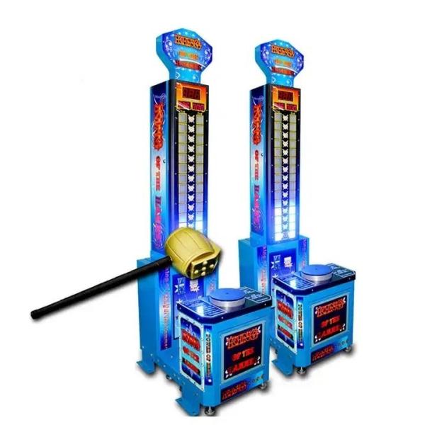Quality Coin Pusher Hammer Arcade Machine High Striker Children boxing for sale