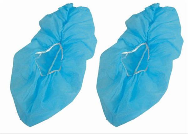 Quality High Elasticity Surgical Shoe Covers , Disposable Plastic Boot Covers Durable for sale