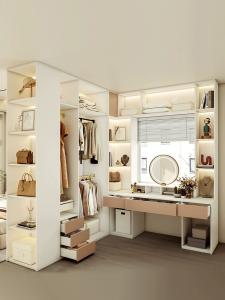 High End Built In 10x10 Walk In Closet Custom Made