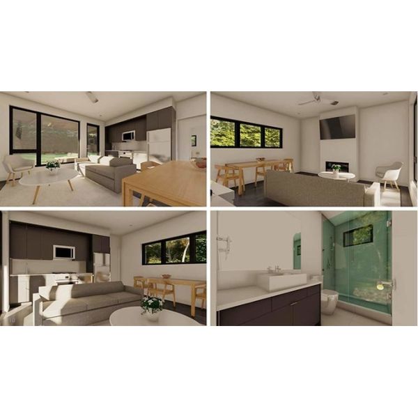 Prefab Garden Studio Light Steel Space A Frame Tiny Homes Design