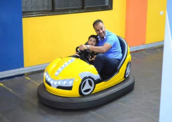 Quality Double Seats Indoor Kids Dodgem Cars Built In MP3 Music Box Control for sale