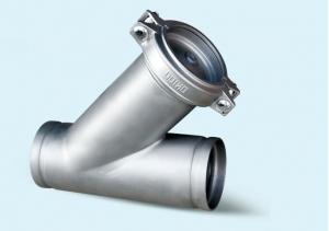 Buy cheap Stainless Steel Grooved Fittings / Stainless Steel Y - Type Trench Water Filter product