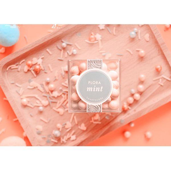 Mini Acrylic Candy Box In Clear Color With Lid For Wedding Gift