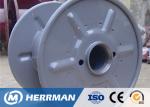Large Loading Power Cable Storage Reel , Corrugated Type Empty Wire Spools