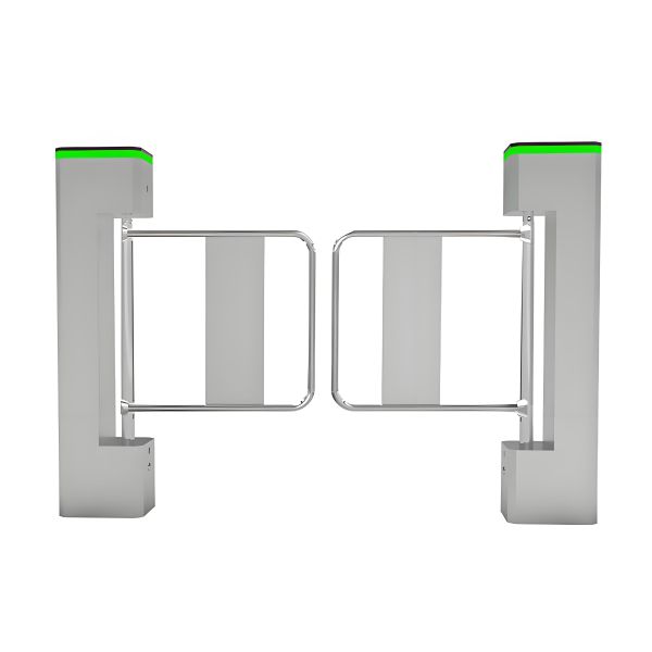 Stainless Steel Swing Barrier Turnstile with RS485/TCP/IP