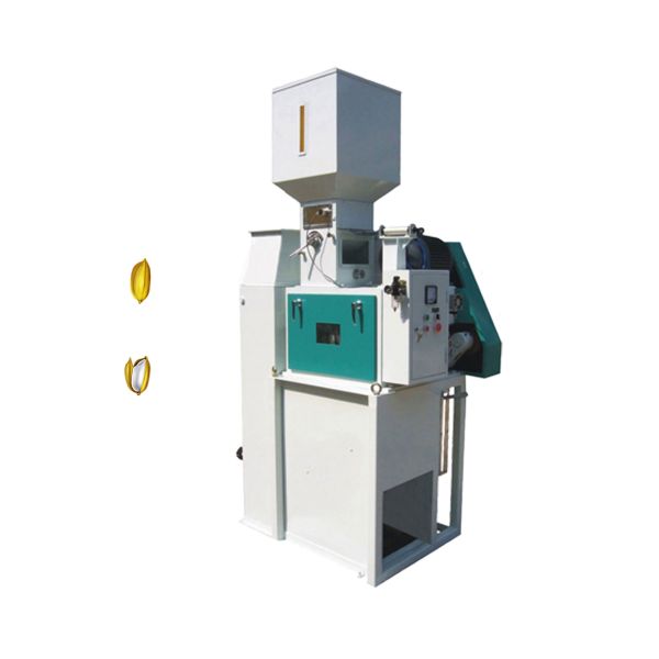 V Belt Compact Paddy Husker Rice Milling Machine