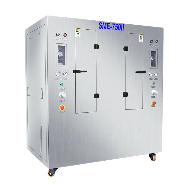 Quality 40L*2 Dual Stencil Cleaning Machine 480kg Weight 2 Stencils Cleaner For Solder Paste And Red Glue At The Same Time for sale