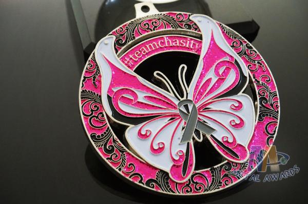 Quality Sports Marathon Running School Metal Award Medals , Custom Design Zinc Alloy Or Iron Meterial for sale