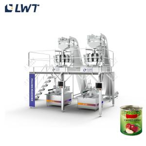 Custom Canned Fruit Production Line Apple Automatic Machines