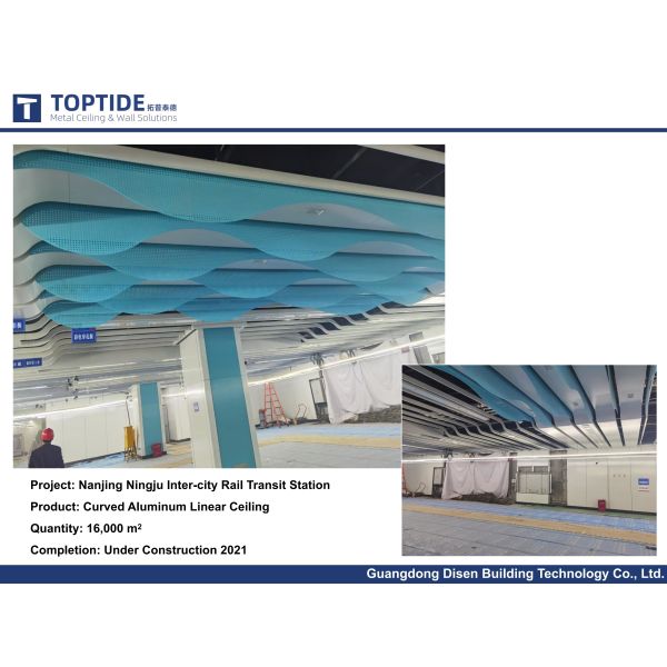 1.2mm Roll Form White U Shape Baffle Ceiling Buidling Decorational Metal Suspended Wall Ceiling Strip