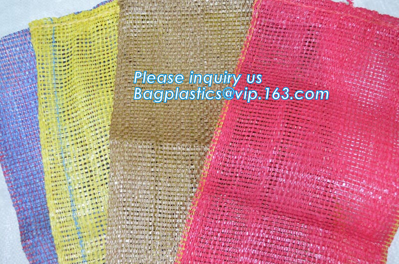 100% pe raschel mesh bag for onions ,potatoes , other vegetables,PP net vegetables leno mesh bag Color raschel PP PE mes