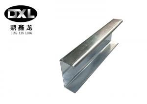 China Cold Formed Steel C Stud U Channel 0.3mm - 1.5mm Thickness Uniform Material on sale