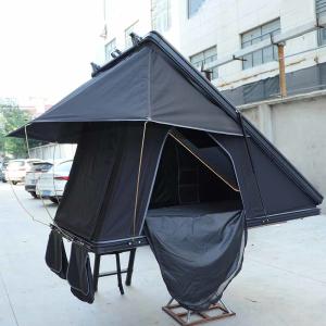 Buy cheap Clamshell Black Auto Roof Top Tent Suv Rooftop Camper With 320G Oxford Cloth product