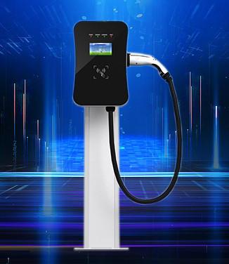Quality Ccs2 Car Charging Wall Box Ev Charger 3 Phase 32a Type 2 With Lcd Screen for sale