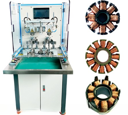 Brushless Motor Winding Machine for Stator and Flywheel Max1000rpm Flying Fork Speed