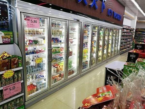 Quality 10 Glass Door Display Cold  Room With  Compressor For Hotel / Restaurant for sale