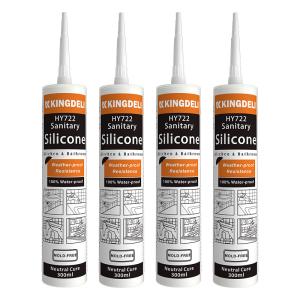 Adhesive Silicone Sealant GP Waterproof Silicone Sealant For Bathroom Kitchen