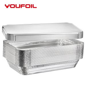 Buy cheap Large Capacity Disposable Aluminum Foil Pan Full Size Pan with Lid product