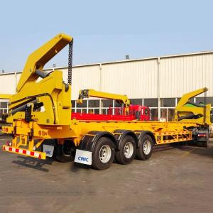 Buy cheap 37Ton 45Ton Self Loading Side Lifter Container Trailer product