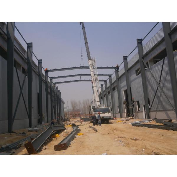 Steel Structure Project Prefabricated Warehouse Installation