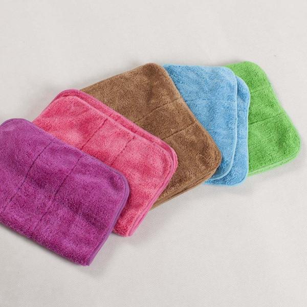 Cute printed cake towels microfiber absorbing water kitchen useage with single side printed