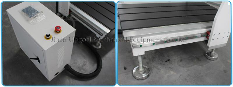 Control cabinet & foot pad
