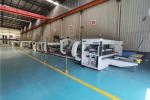 15KW Automatic Folder Gluer Stitcher Machine Two In One Cardboard Stitching
