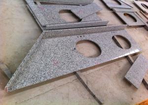 Middle Grey Granite Vanity Tops 26'' X 25 Irregular Customized Color