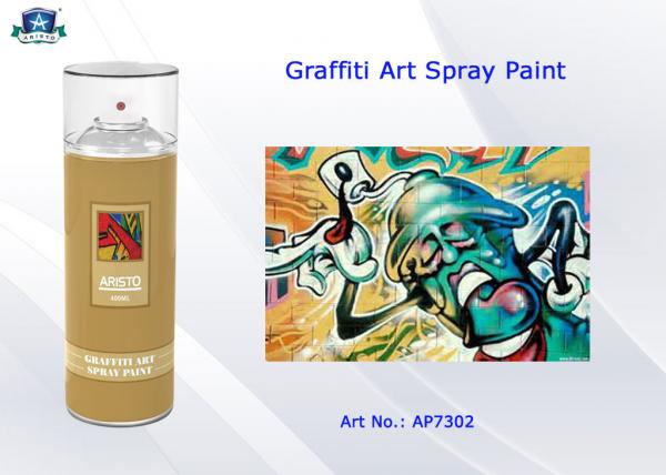 Quality Non Fading Graffiti Spray Paint Normal Fluo SGS For Metal for sale