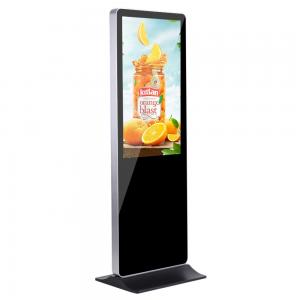 China Indoor Floor Standing LCD Touch Screen Advertising Kiosk Digital Signage on sale