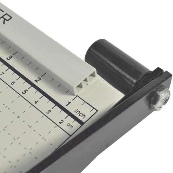 White Manual Paper Cutter Machine Guillotine for A5 Paper Trimmer by ZEQUAN