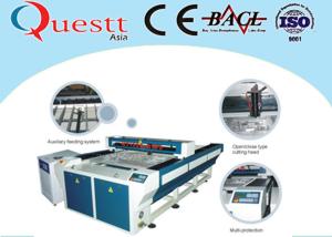 Buy cheap Plastic Laser Engraving Machine For Textile Cloth , 200W Laser Engraving Machinery product