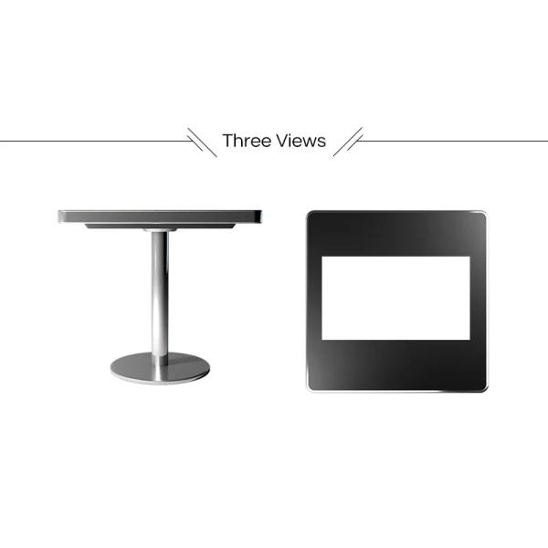 21.5 Inch Digital Touch Screen Information Kiosk Self Service For Restaurant