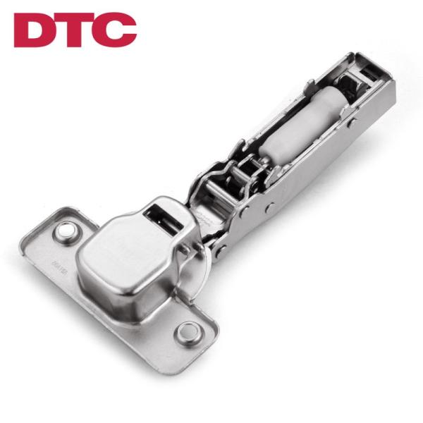 Silver Frameless Hydraulic Concealed Hinges Full Overlay Kitchen Cabinet